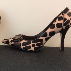 Stylish, leopard high heels